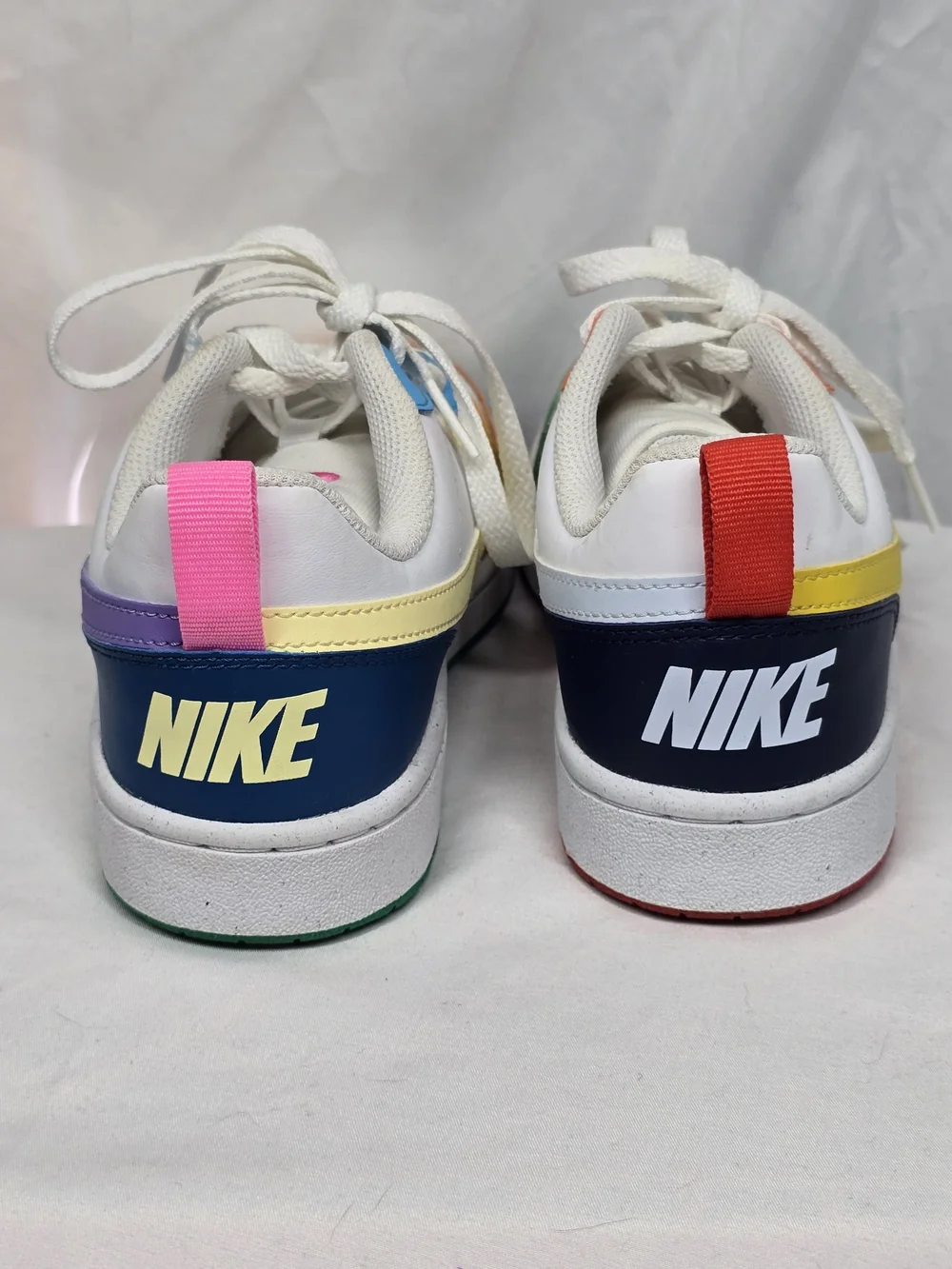 Nike Court Borough Low Recraft Multi-Color Sneakers Size 6Y